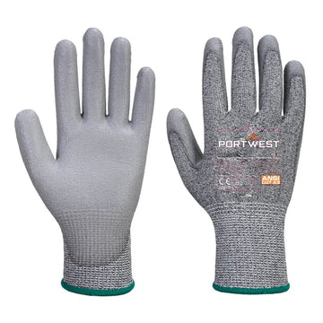 Portwest Cut C13 PU Essentiell Multipack (Pk12) AB622 - Grå (G7R) / S