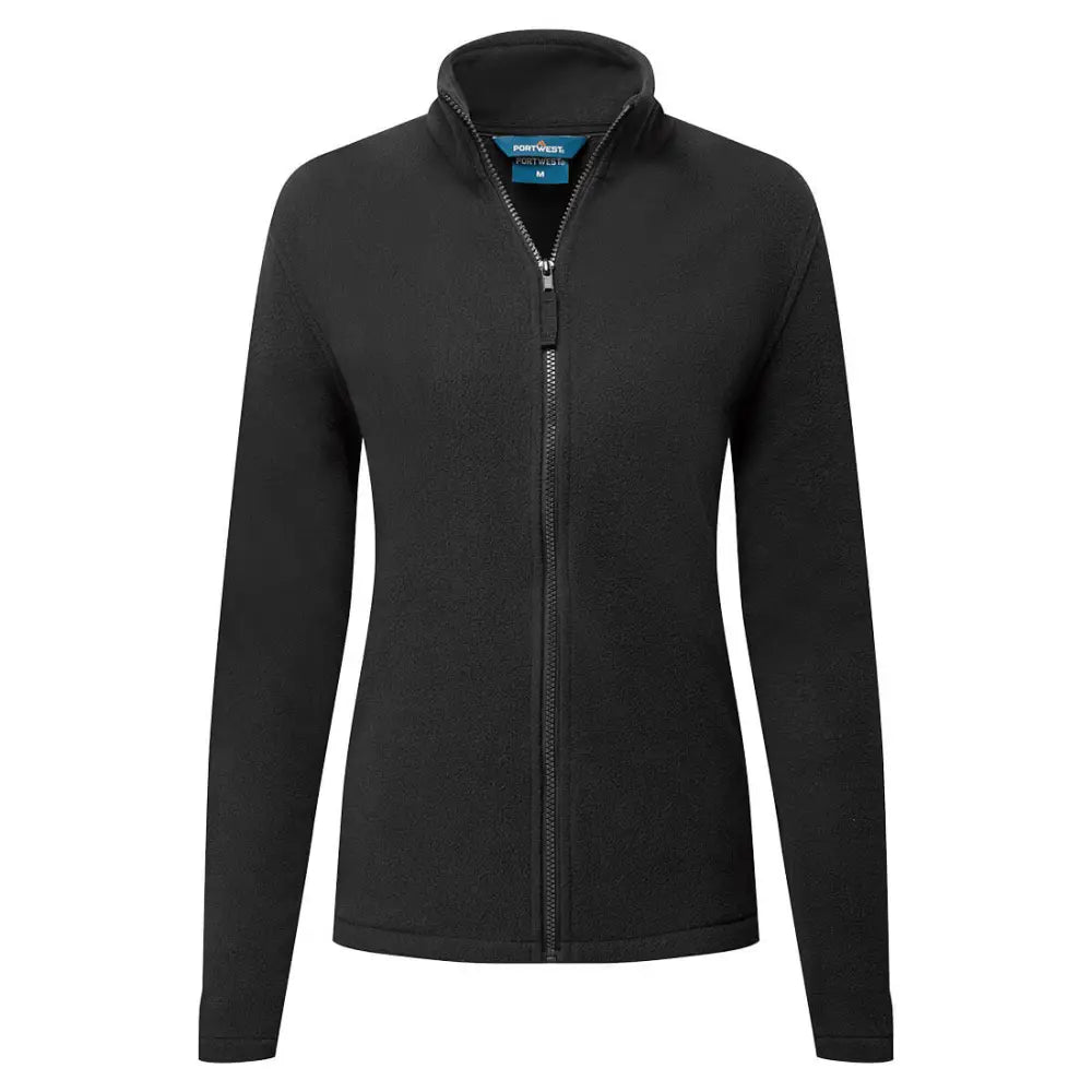 Portwest Dam Eco Fleece F408 - Svart (BKR) / XS