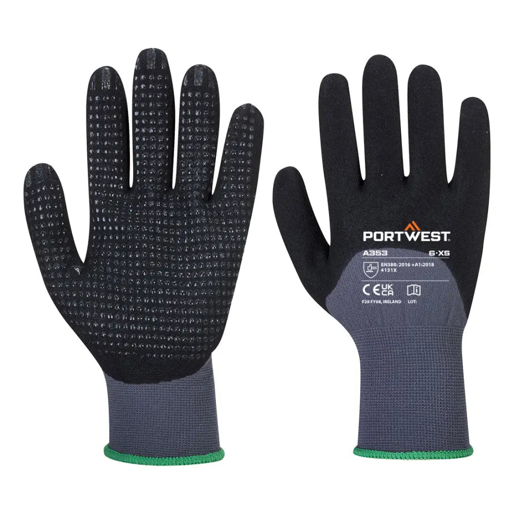 Portwest DermiFlex Ultra + A353 - Grå/Svart (G8R) / S