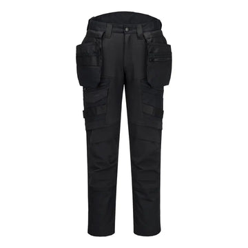 Portwest DX4 Hantverksbyxa 4-vägsstretch DX440 - Helt svart (ABR) / 26