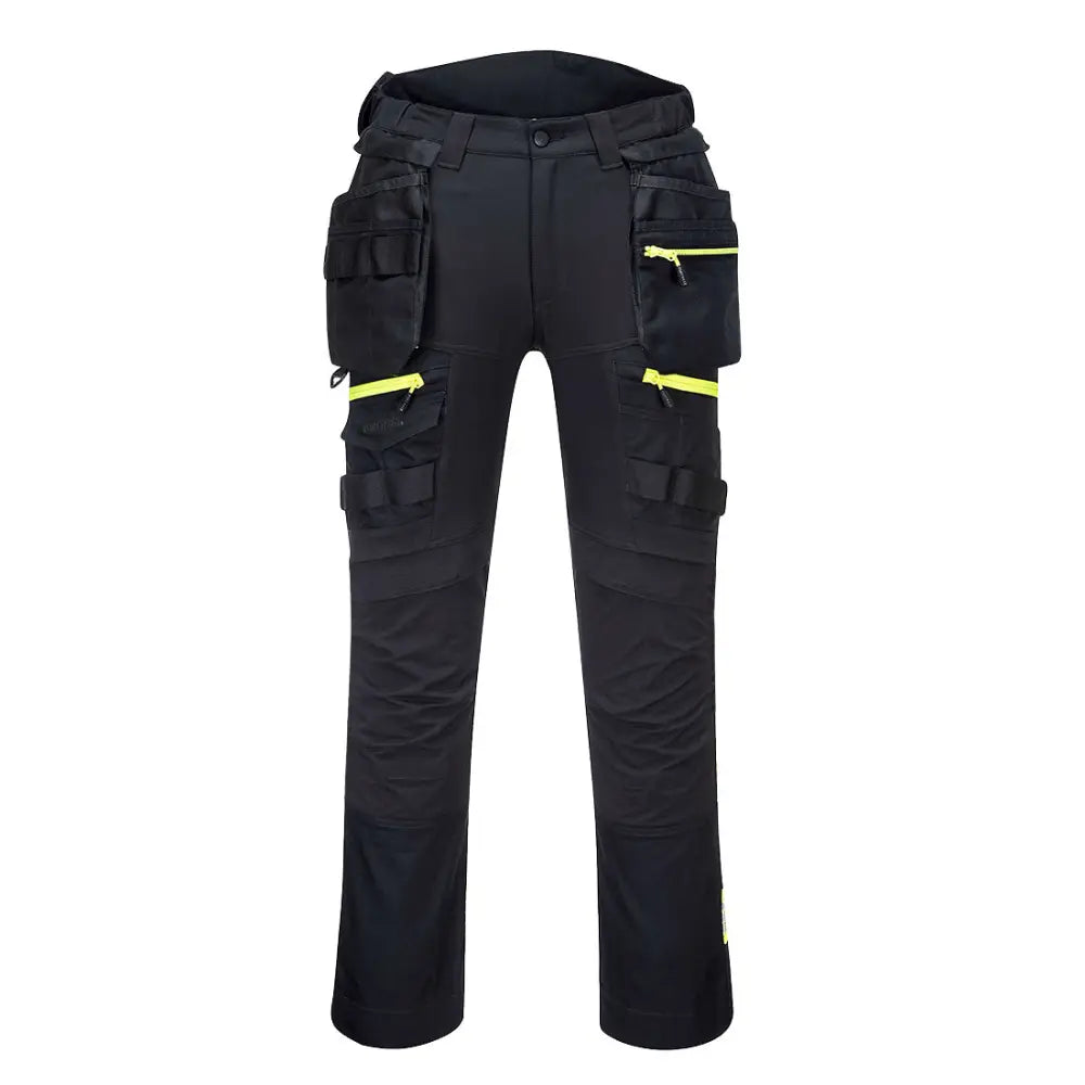 Portwest DX4 Hantverksbyxa 4-vägsstretch DX440 - Svart (BKR) / 26