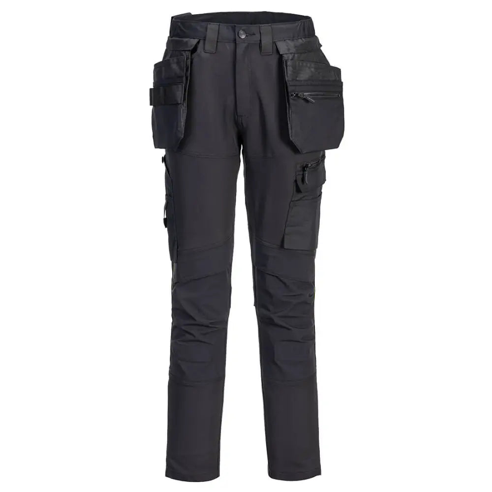 Portwest DX4 Hantverksbyxa 4-vägsstretch DX456 - Svart (BKR) / 28
