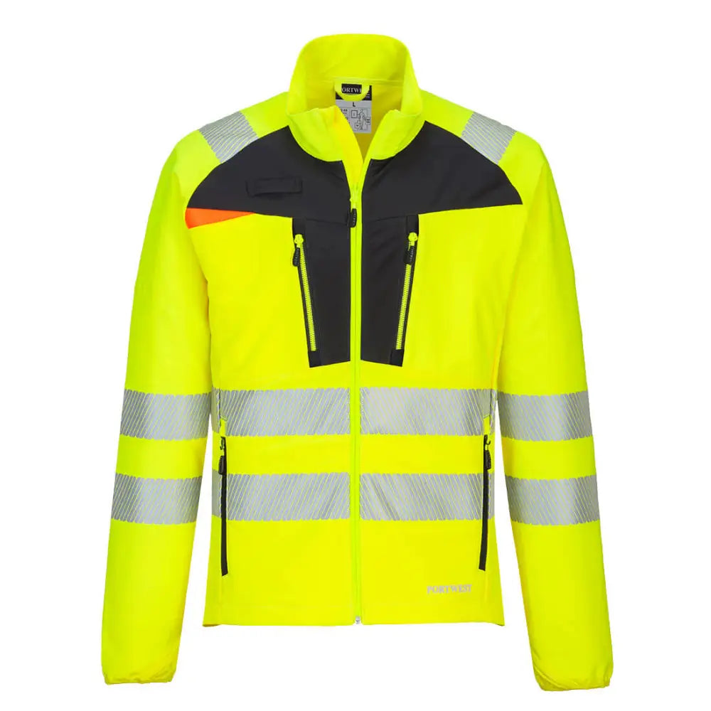 Portwest DX4 Hi-Vis-bas Jacka DX481 - Gul/Svart (YBR) / S
