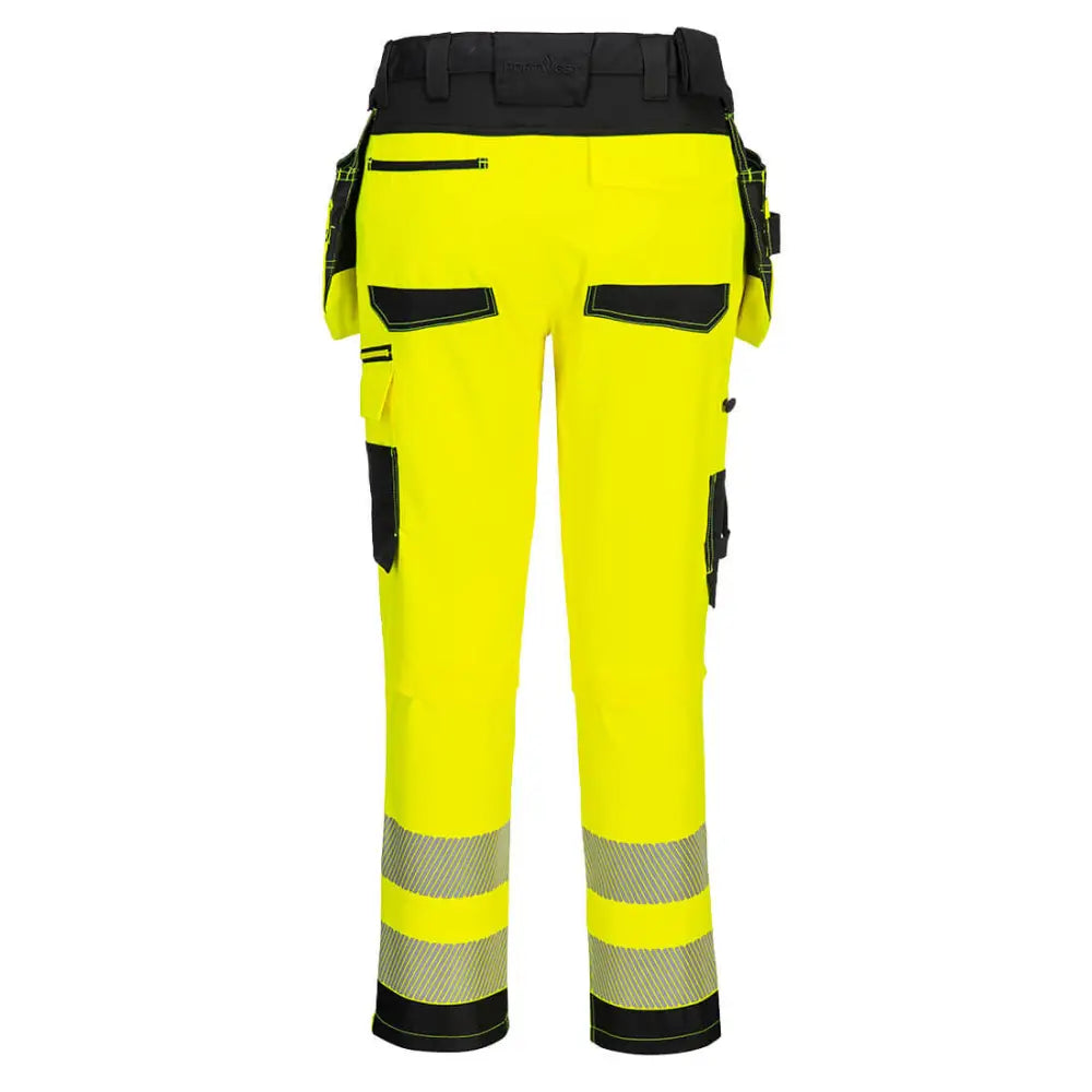 Portwest DX4 Hi-Vis Hantverksbyxa 4-vägsstretch DX454
