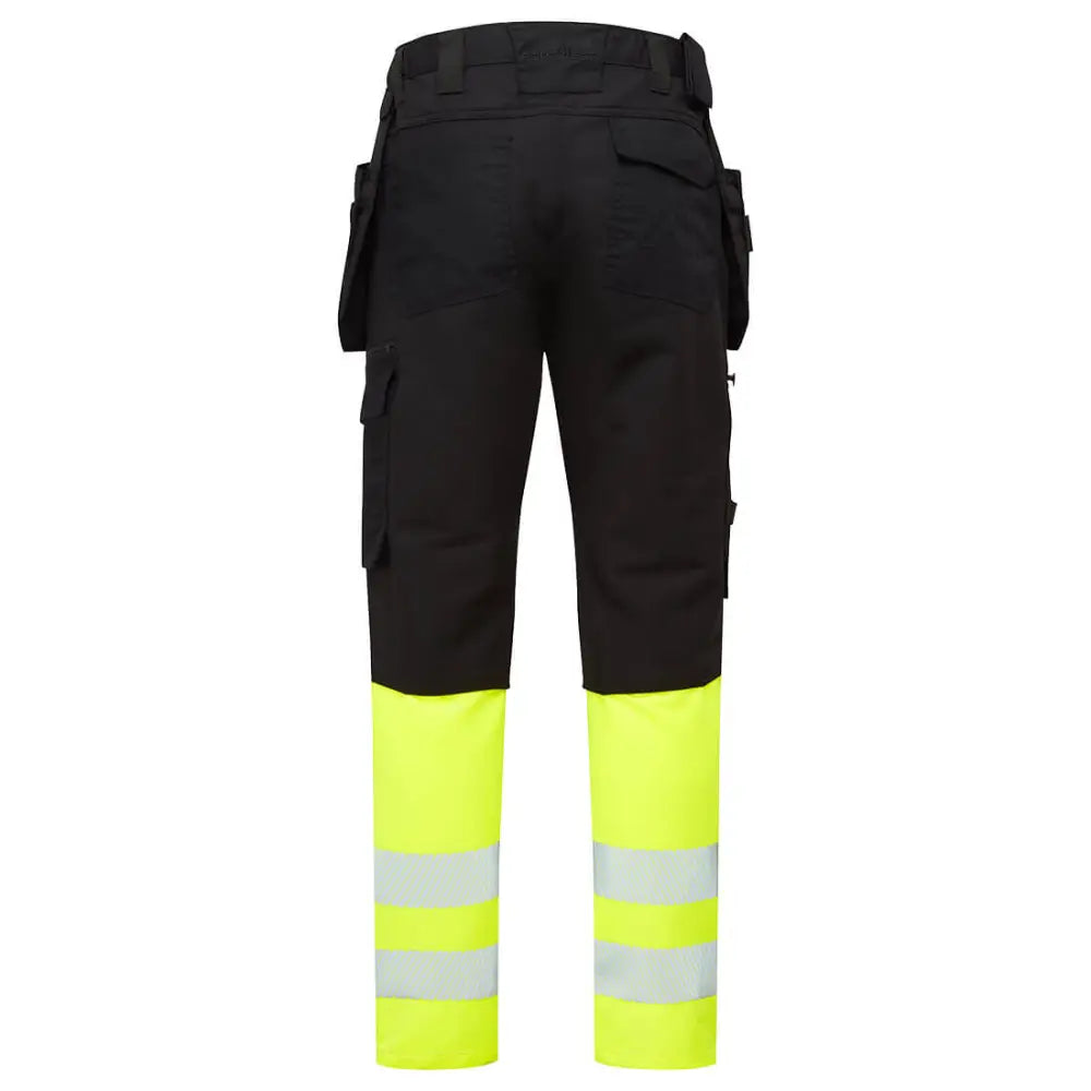 Portwest DX4 Hi-Vis Hantverksbyxa 4-vägsstretch Klass 1 DX457