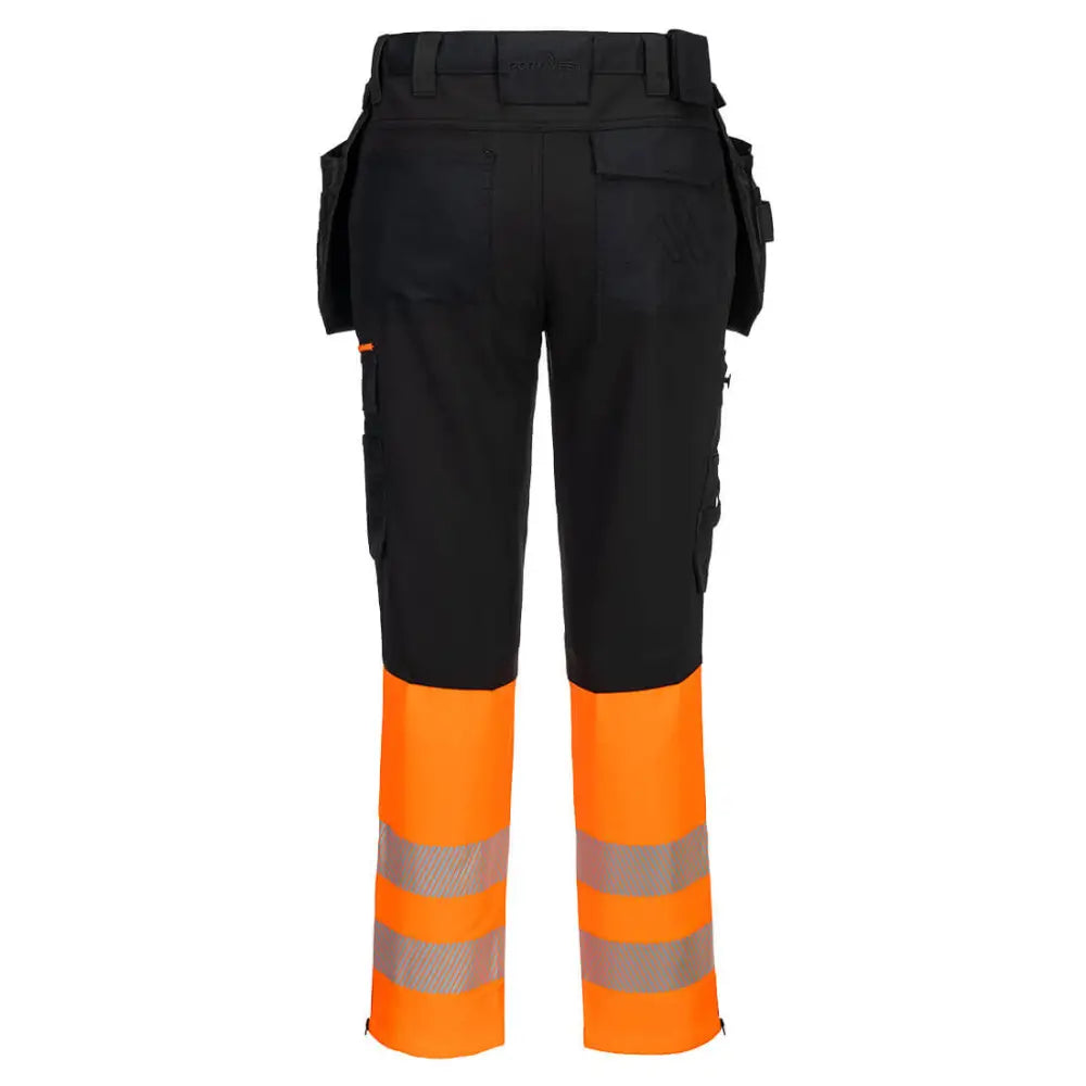 Portwest DX4 Hi-Vis Hantverksbyxa 4-vägsstretch Klass 1 DX457