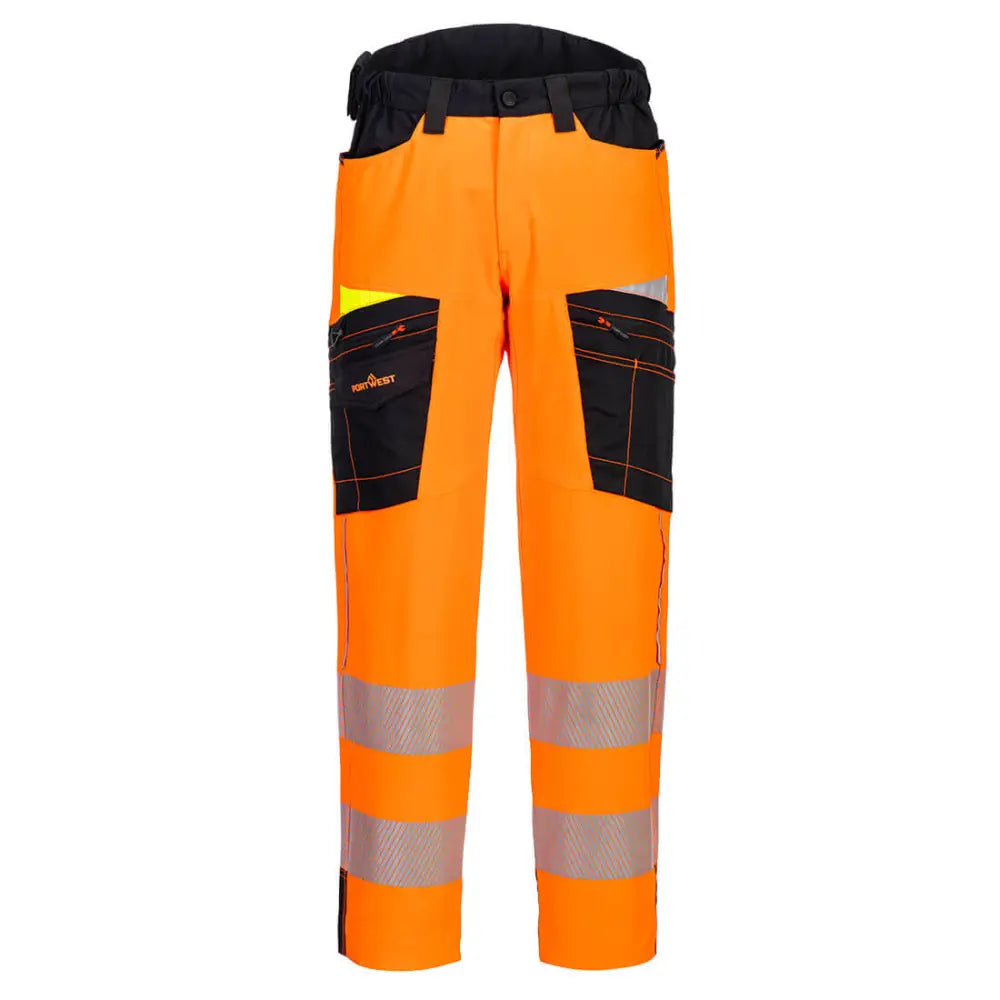 Portwest DX4 Hi-Vis Service Byxa DX453 - Orange/Svart (OBR) / 28