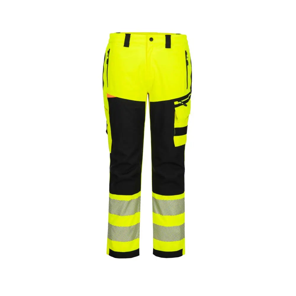 Portwest DX4 Hi-Vis Skalbyxor DX448 - Gul/Svart (YBR) / 28