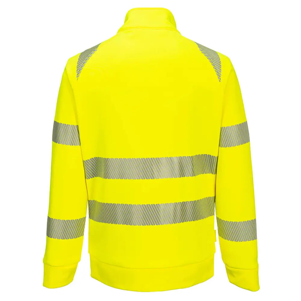 Portwest DX4 Hi-Vis Sweatshirt Med Hel Dragkedja DX477