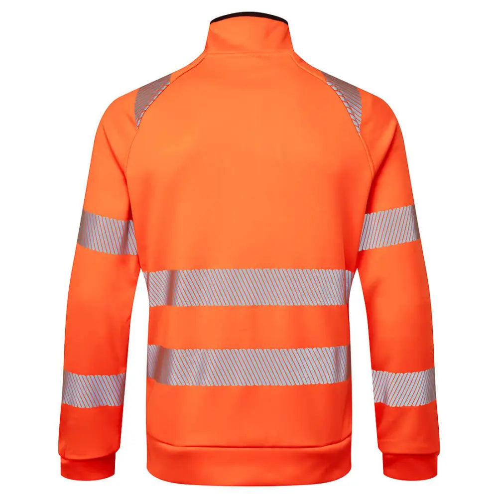 Portwest DX4 Hi-Vis Sweatshirt Med Hel Dragkedja DX477