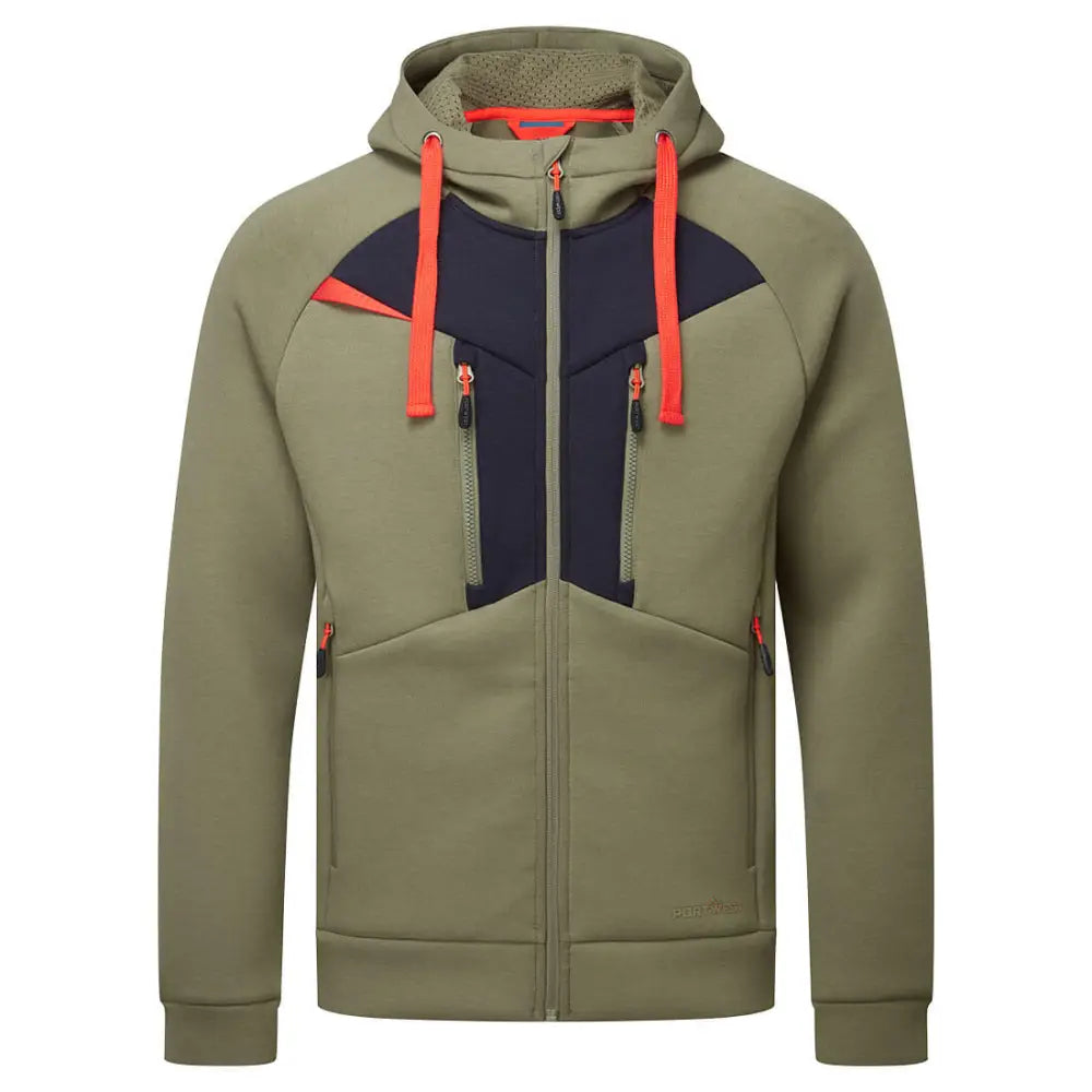 Portwest DX4 Hoodtröja DX472 - Moss Grön (MOR) / S