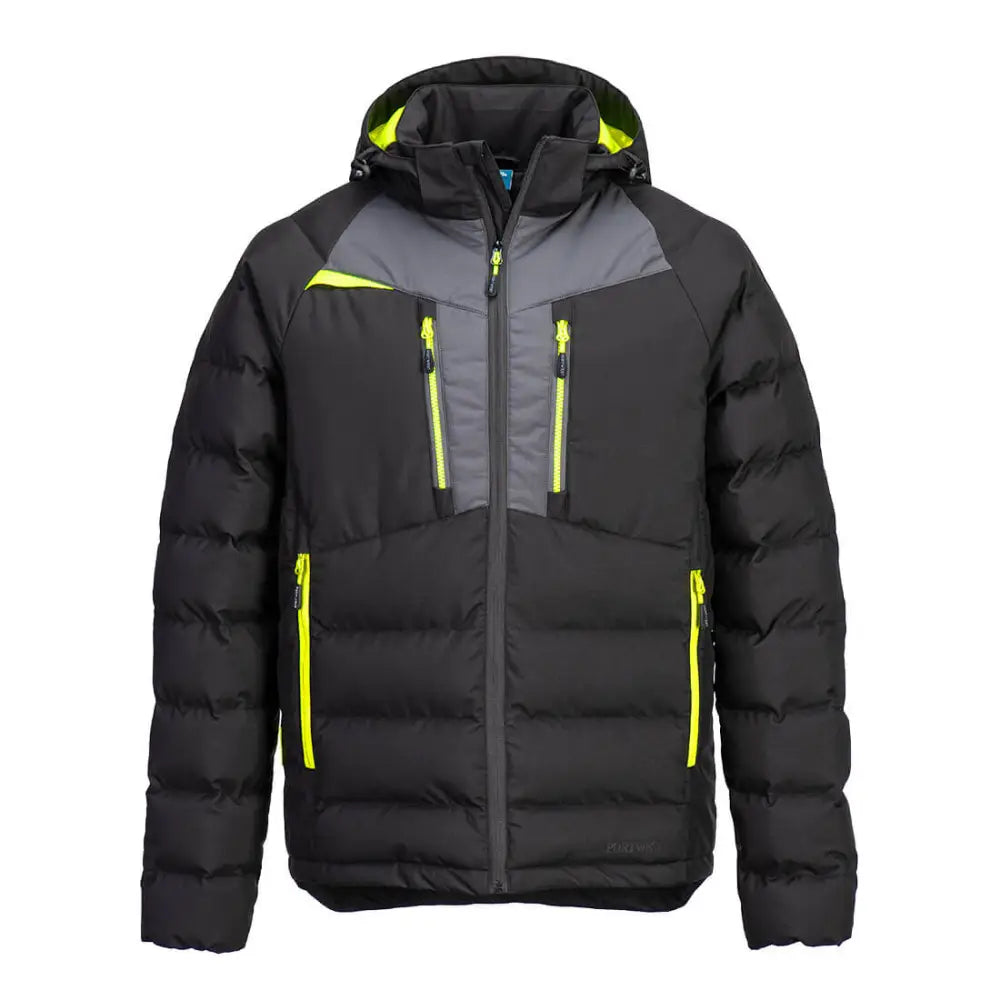 Portwest DX4 isolerad jacka DX468 - Svart (BKR) / S