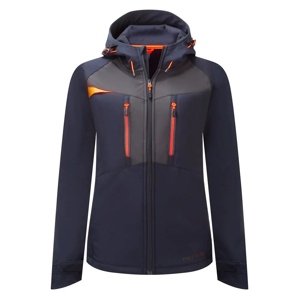 Portwest DX4 Softshell för kvinnor (3L) DX486 - Marinblå (NVR) / XS