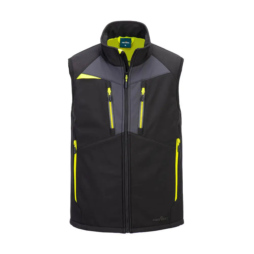 Portwest DX4 Softshell Väst (3L) DX476 - Svart (BKR) / S