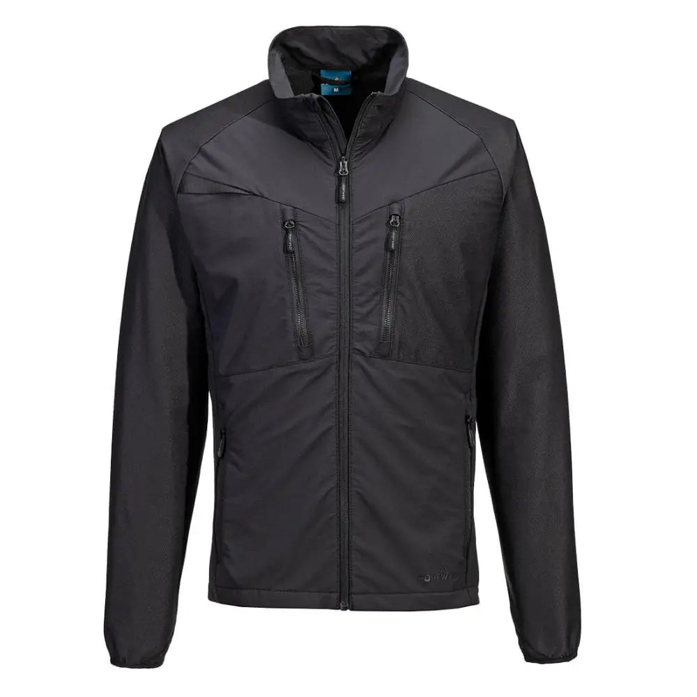 Portwest DX4 Zip Base Top DX480 - Helt svart (ABR) / S