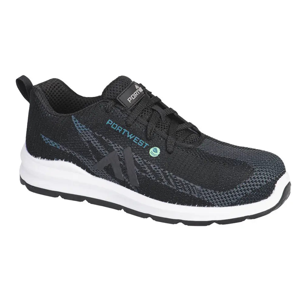 Portwest Eco Fly Tränare i komposit S1PS SR FO - 36 / Svart/Blå