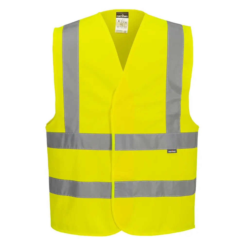 Portwest ES1 Essential Band &Brace Vest ES470 - Gul: (YER) / XS