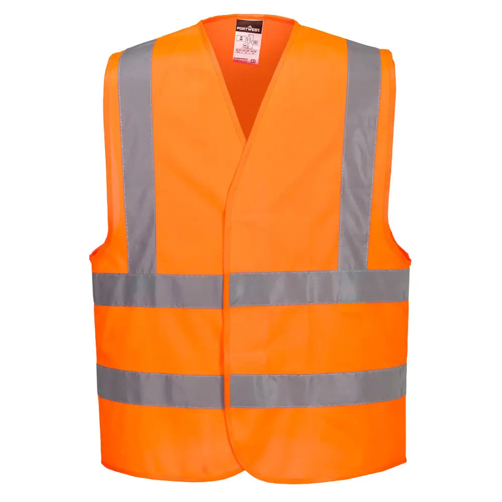 Portwest ES1 Essential Band &Brace Vest ES470 - Orange (ORR) / XS
