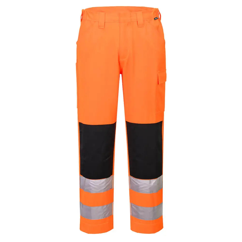 Portwest ES1 Essential Hi-Vis Arbetsbyxor ES046 - Orange (ORR) / 28