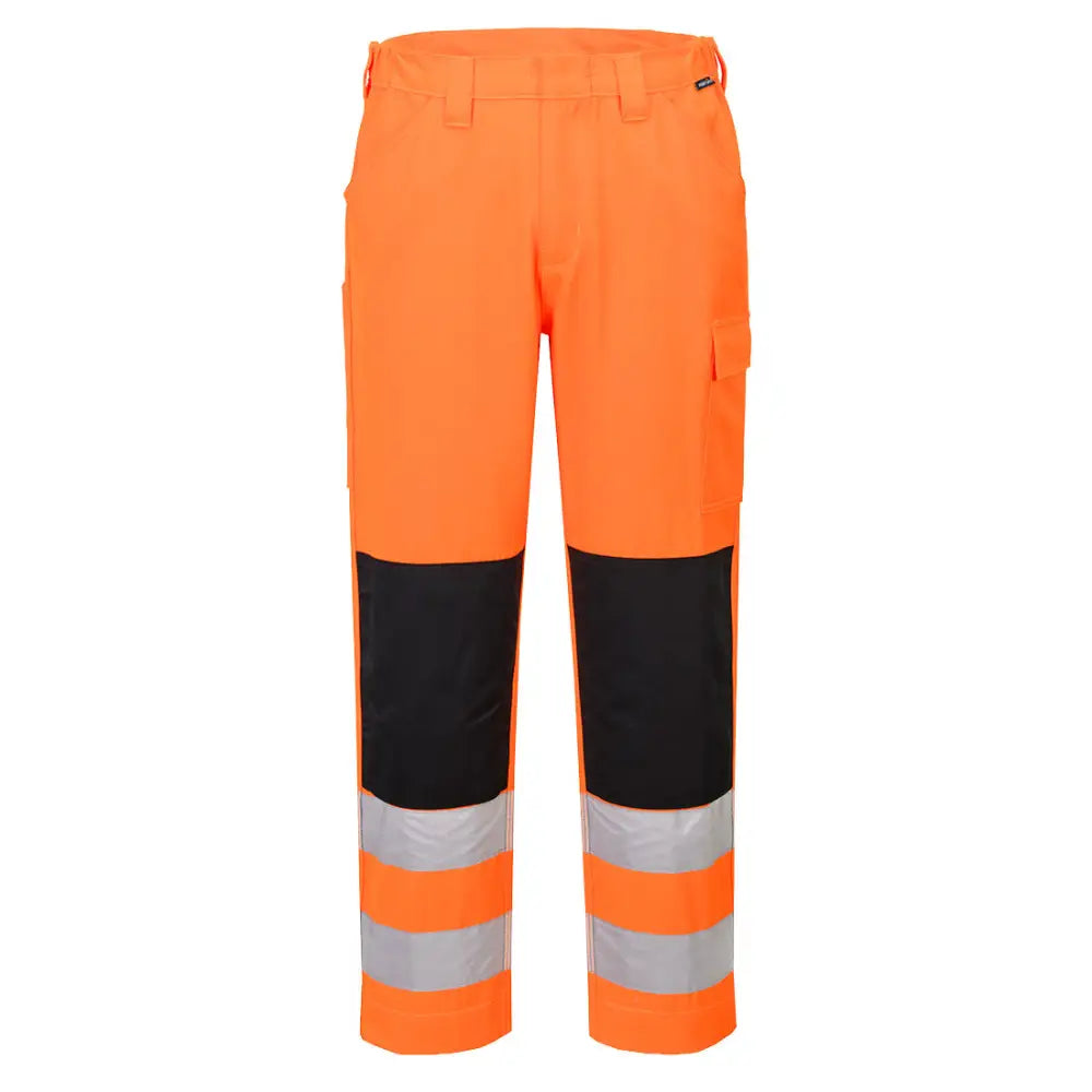 Portwest ES1 Essential Hi-Vis Arbetsbyxor ES046 - Orange (ORS) / 28