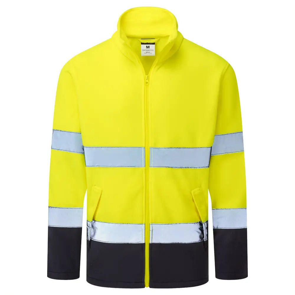 Portwest ES1 Essential Hi-Vis Fleece ES251 - Gul/Marinblå (YNR) / XS