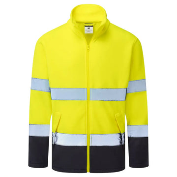 Portwest ES1 Essential Hi-Vis Fleece ES251 - Gul/Marinblå (YNR) / XS