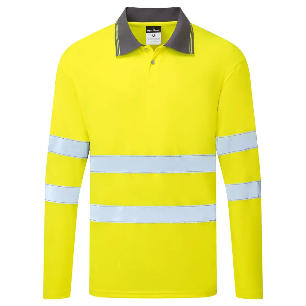 Portwest ES1 Essential Hi-Vis-polotröja kortärmad ES277 - Gul: (YER) / XS