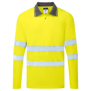 Portwest ES1 Essential Hi-Vis-polotröja kortärmad ES277 - Gul: (YER) / XS