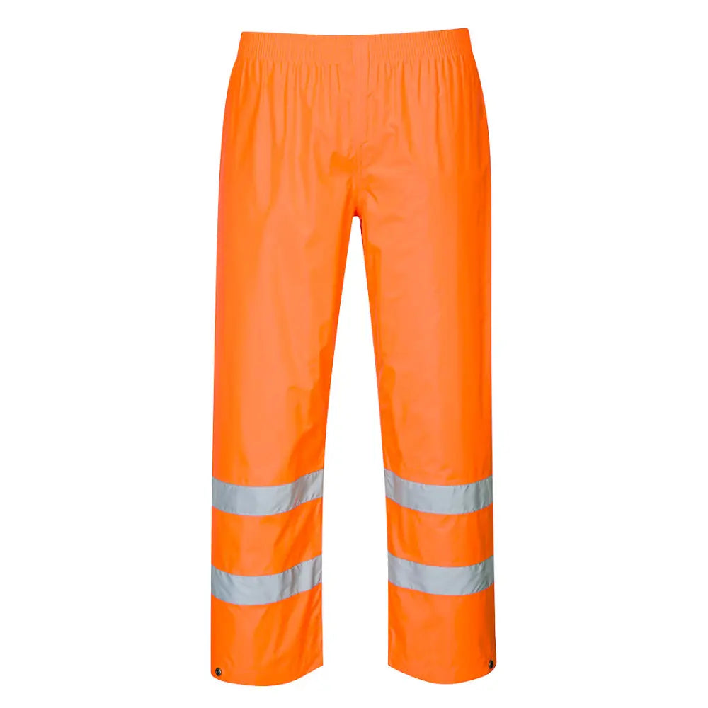 Portwest ES1 Essential Hi-Vis regnbyxa ES441 - Orange (ORR) / XS