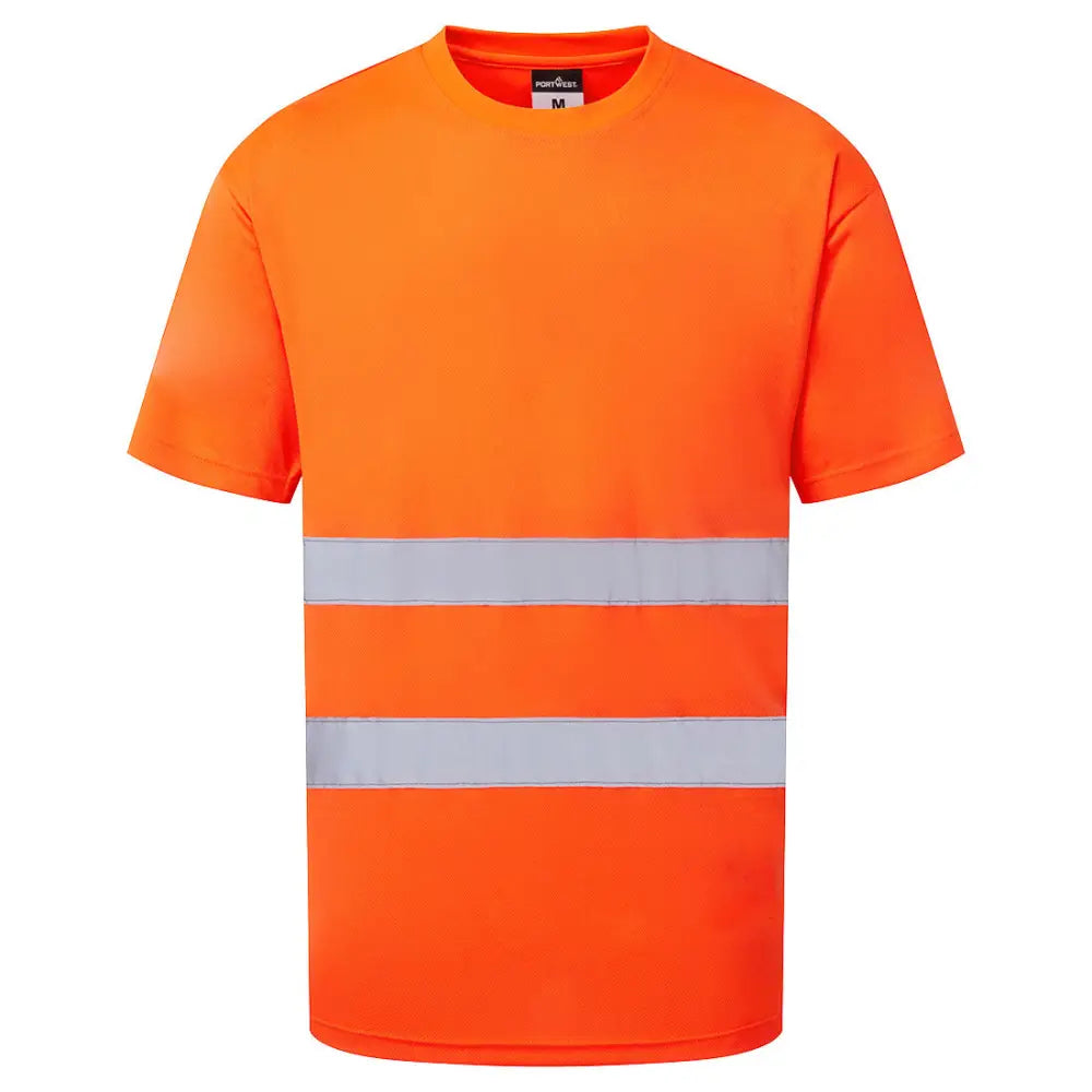 Portwest ES1 Essential Hi-Vis T-shirt S/S ES478 - Orange (ORR) / XS