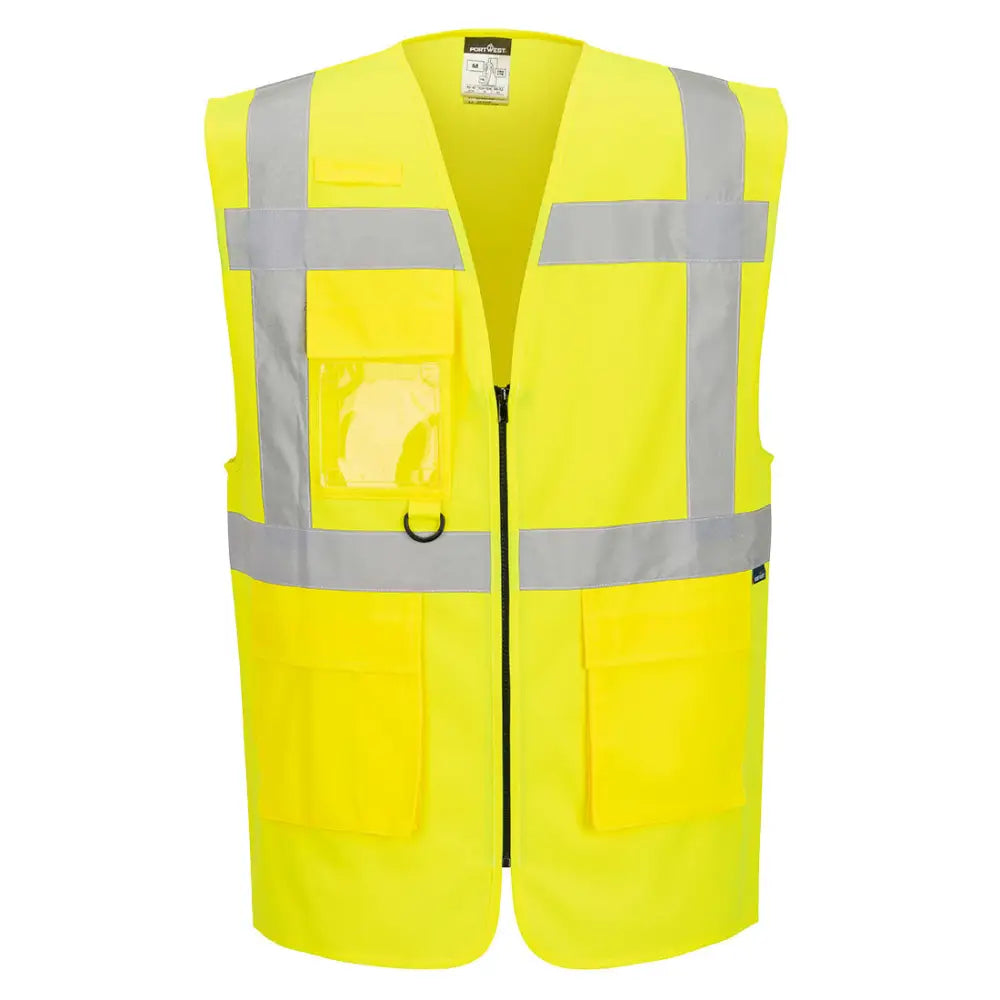 Portwest ES1 Essential HV Executiv Vest ES476 - Gul: (YER) / XS