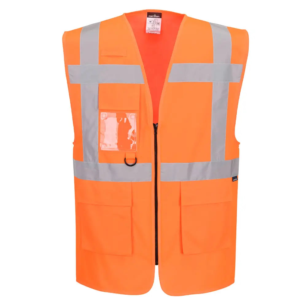 Portwest ES1 Essential HV Executiv Vest ES476 - Orange (ORR) / XS