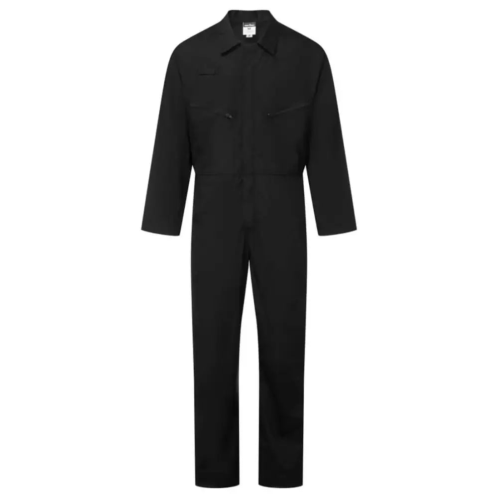 Portwest ES1 Essential overall med dragkedja ES813 - Svart (BKR) / XS