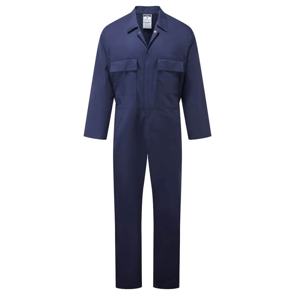 Portwest Euro Work polybomull Overall S999 - Marinblå (NVR) / XS