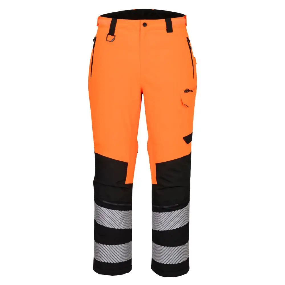 Portwest EV4 Hi-Vis Expedition Vinterbyxa EV402 - Orange/Svart (OBR) / S