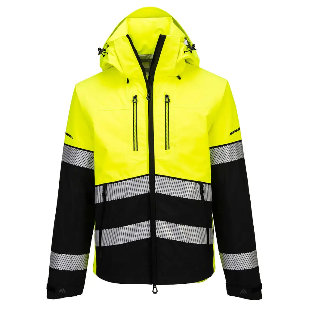 Portwest EV4 Hi-Vis skaljacka (3L) EV465 - Gul/Svart (YBR) / S