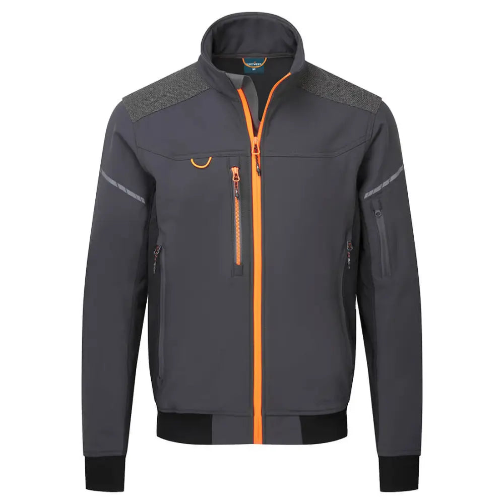 Portwest EV4 Softshell Bomber jacka (3L) EV464 - Mole Grå (MGR) / S