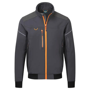 Portwest EV4 Softshell Bomber jacka (3L) EV464 - Mole Grå (MGR) / S