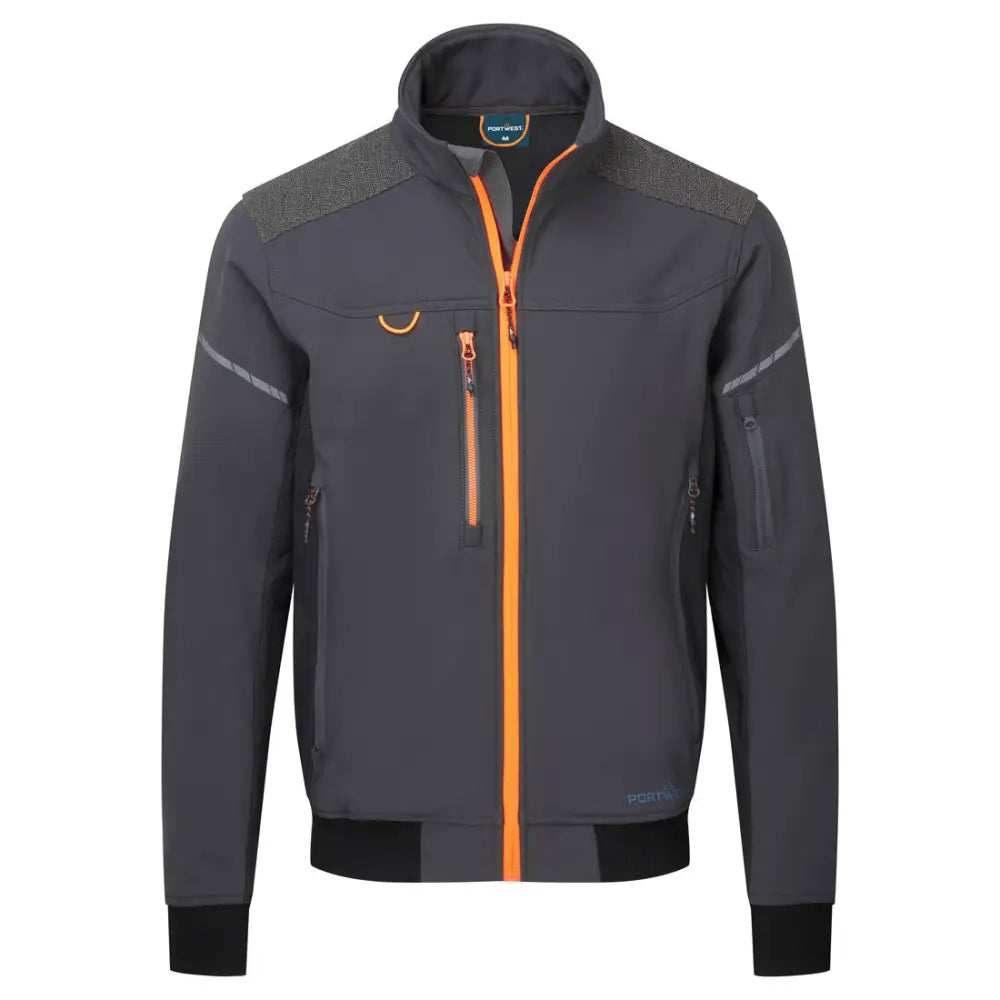 Portwest EV4 Softshell Bomber jacka (3L) EV464 - Mole Grå (MGT) / M