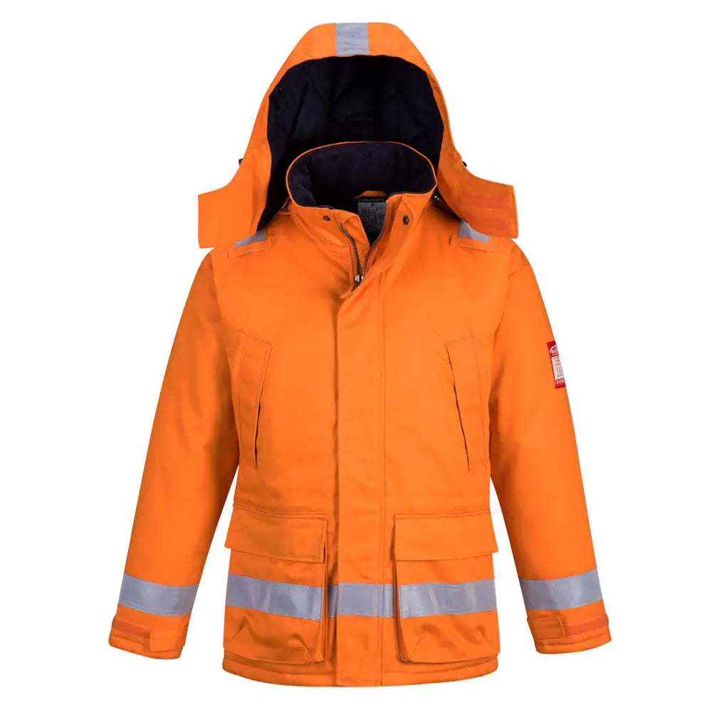 Portwest FR Anti Statisk Vinterjacka FR59 - Orange (ORR) / S