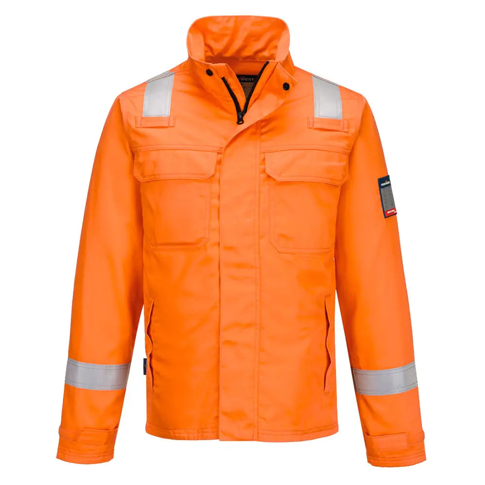 Portwest FR kemikaliebeständig jacka FR609 - Orange (ORR) / XS