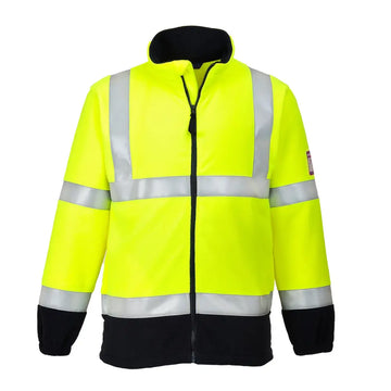 Portwest FR Modaflame Anti-Statisk Hi-Vis Fleece FR31 - Gul: (YER) / S