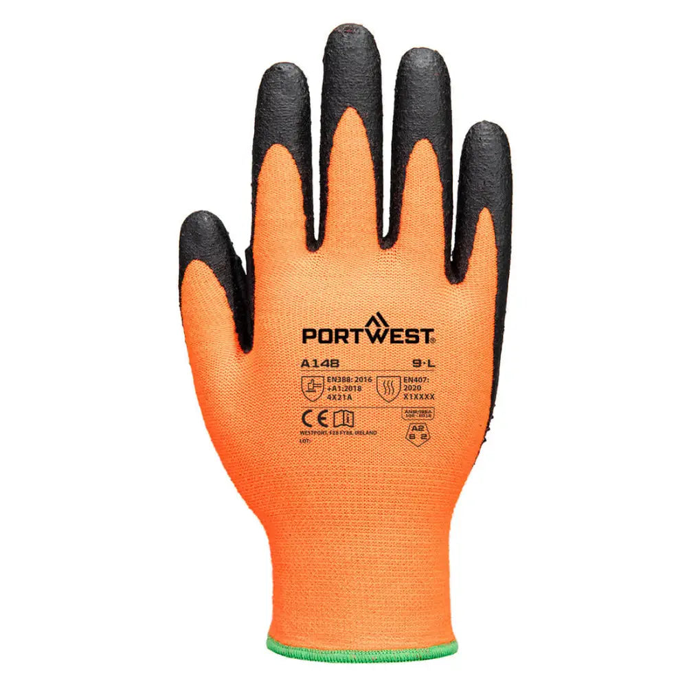 Portwest Grip 13 Nitrilhandske med hög prickig yta A148