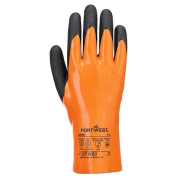 Portwest Grip 15 Nitrilhandske AP36 - Orange/Svart (O8R) / S