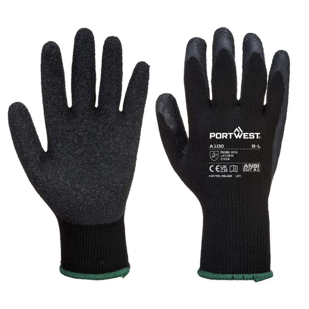 Portwest Grip Handske A100 - (K8R) / L