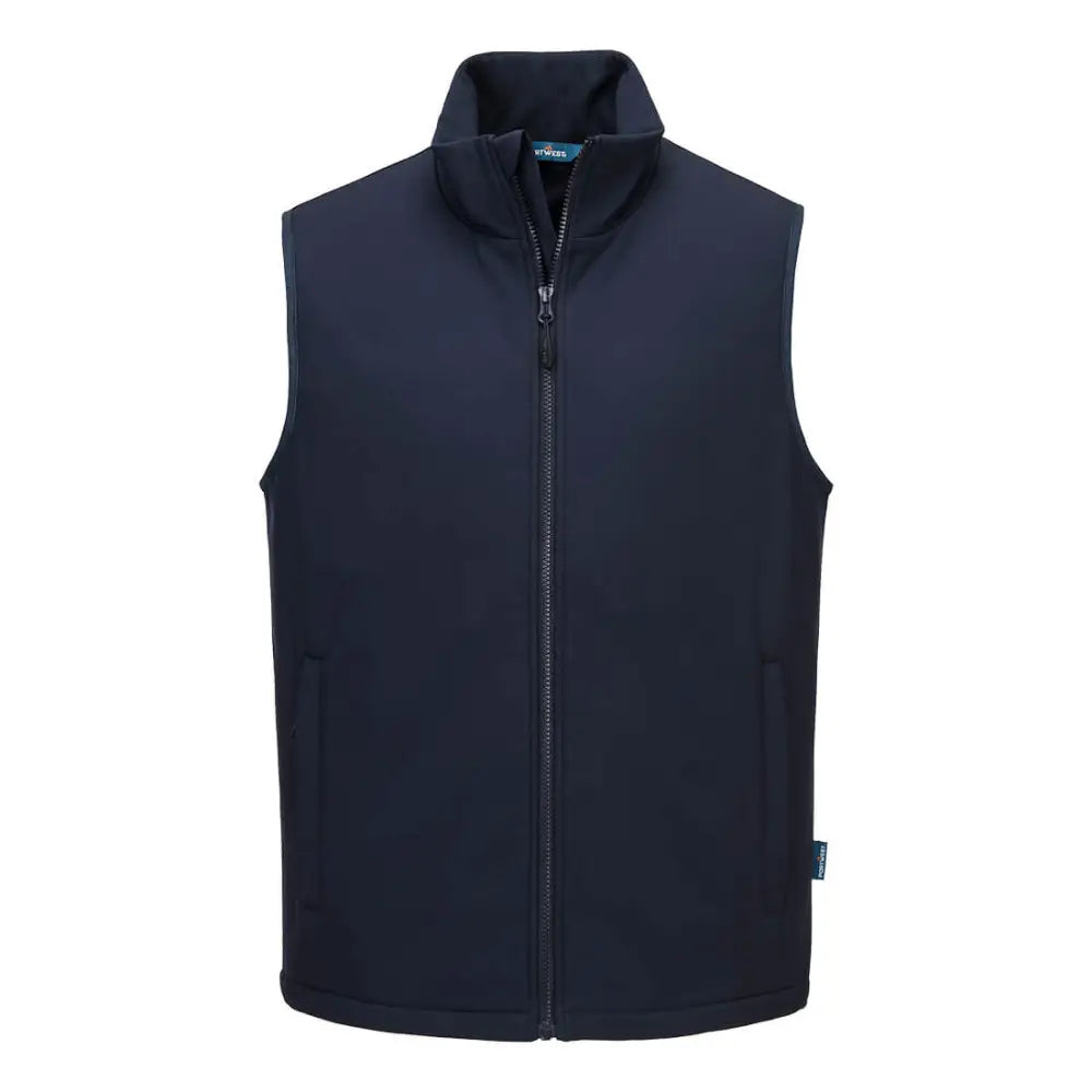 Portwest Heated Softshell Gilet S649 - Marinblå (NVR) / S