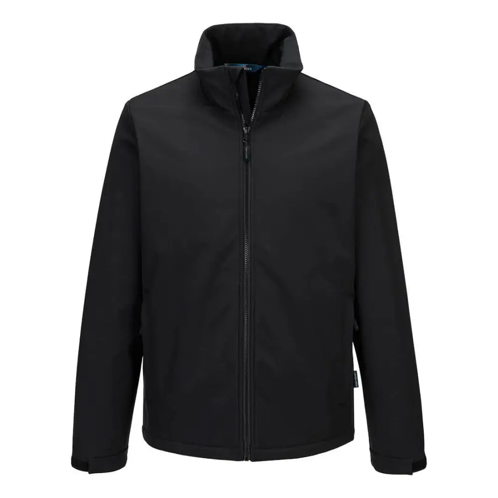 Portwest Heated Softshell Jacket (3L) S647 - Svart (BKR) / S
