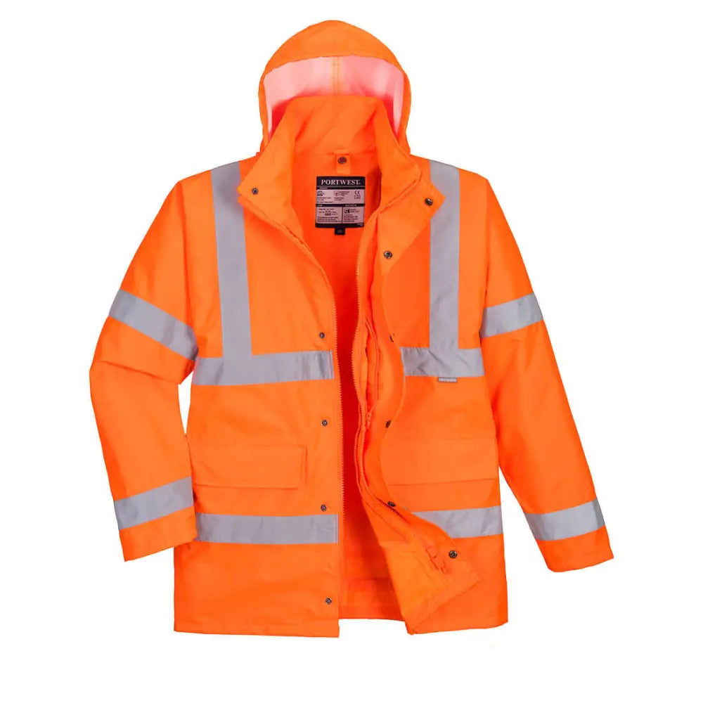 Portwest Hi-Vis 4-i-1Jacka S468 - Orange (ORR) / XS