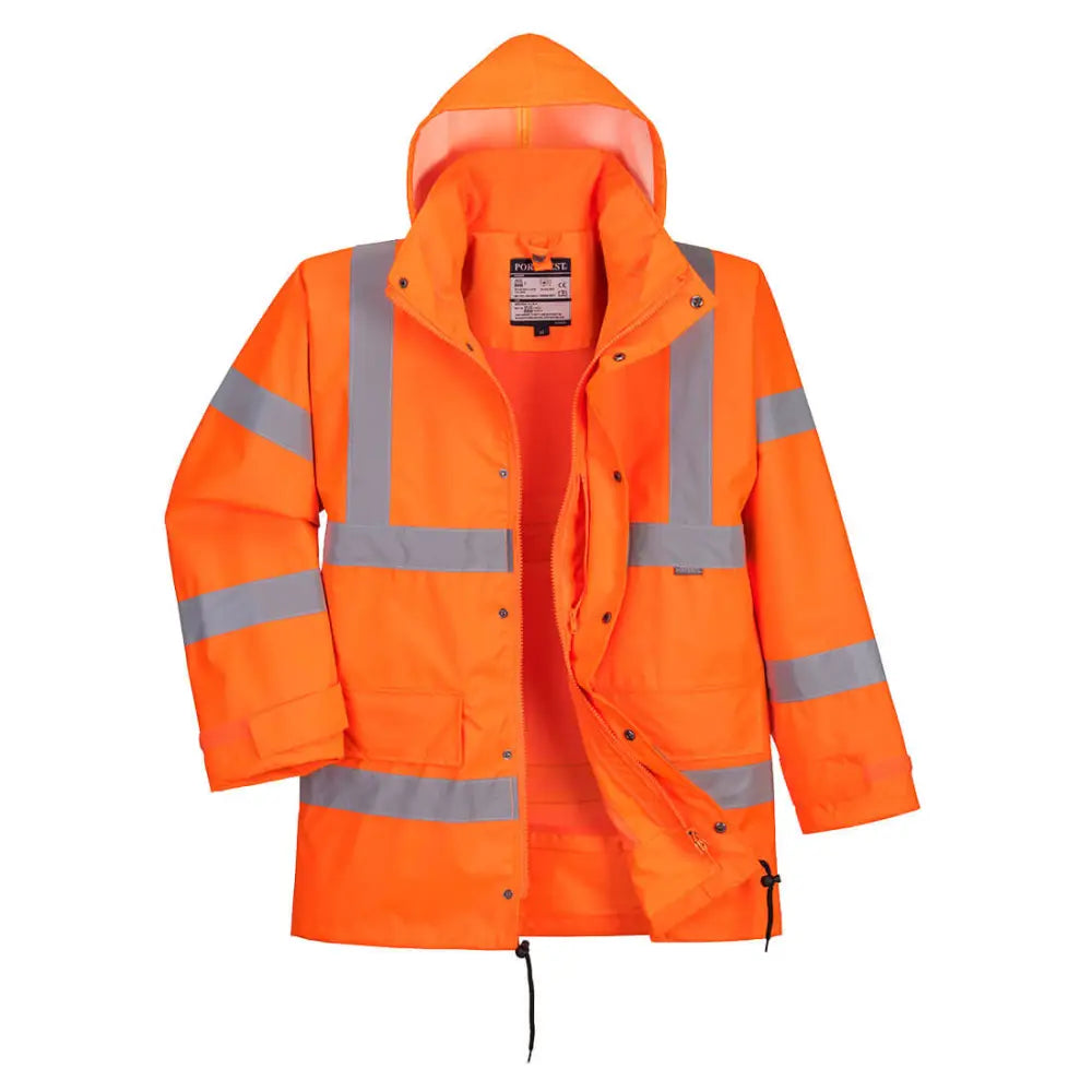 Portwest Hi-Vis Andasjacka (Interactive) RT63 - Orange (ORR) / S