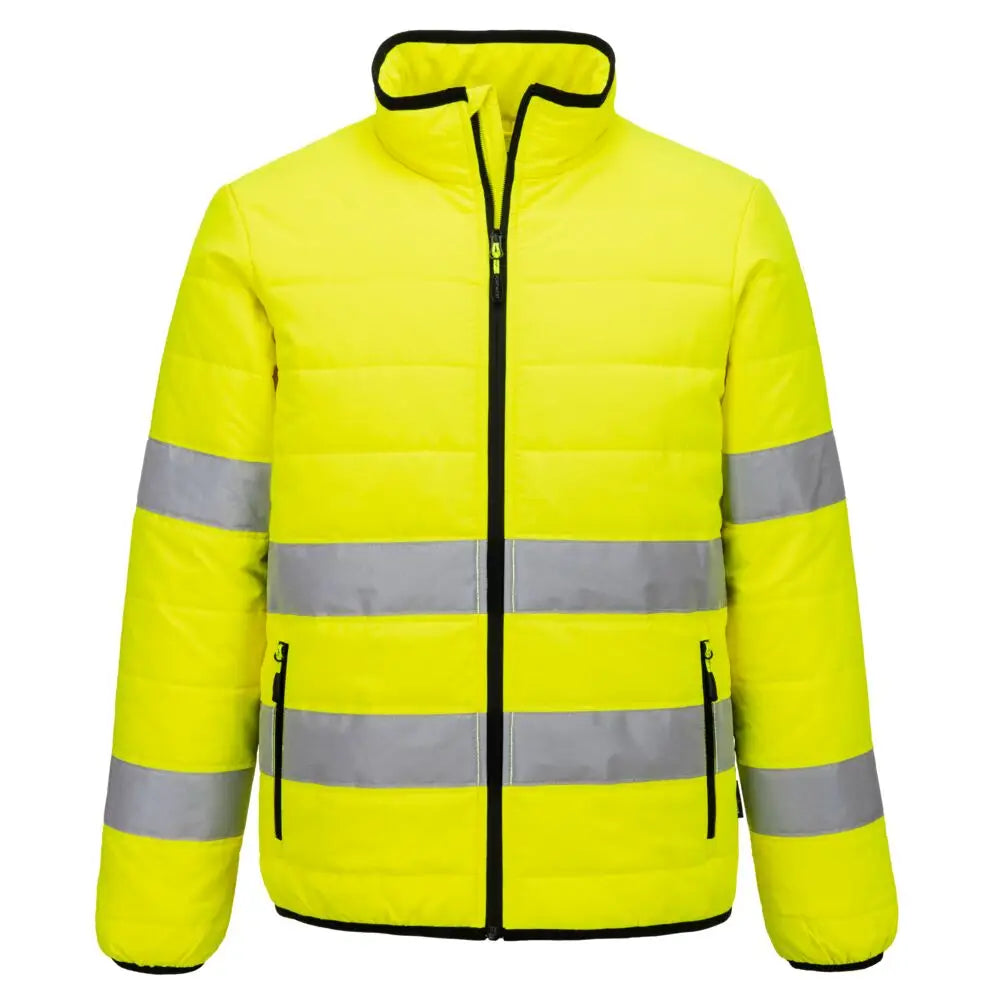 Portwest Hi-Vis Baffle Jacka S617 - Gul/Svart (YBR) / S